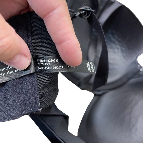 Torrid Bombshell Everyday Balconette Push-Up Bra Size 40DDD Black - Picture 5 of 7